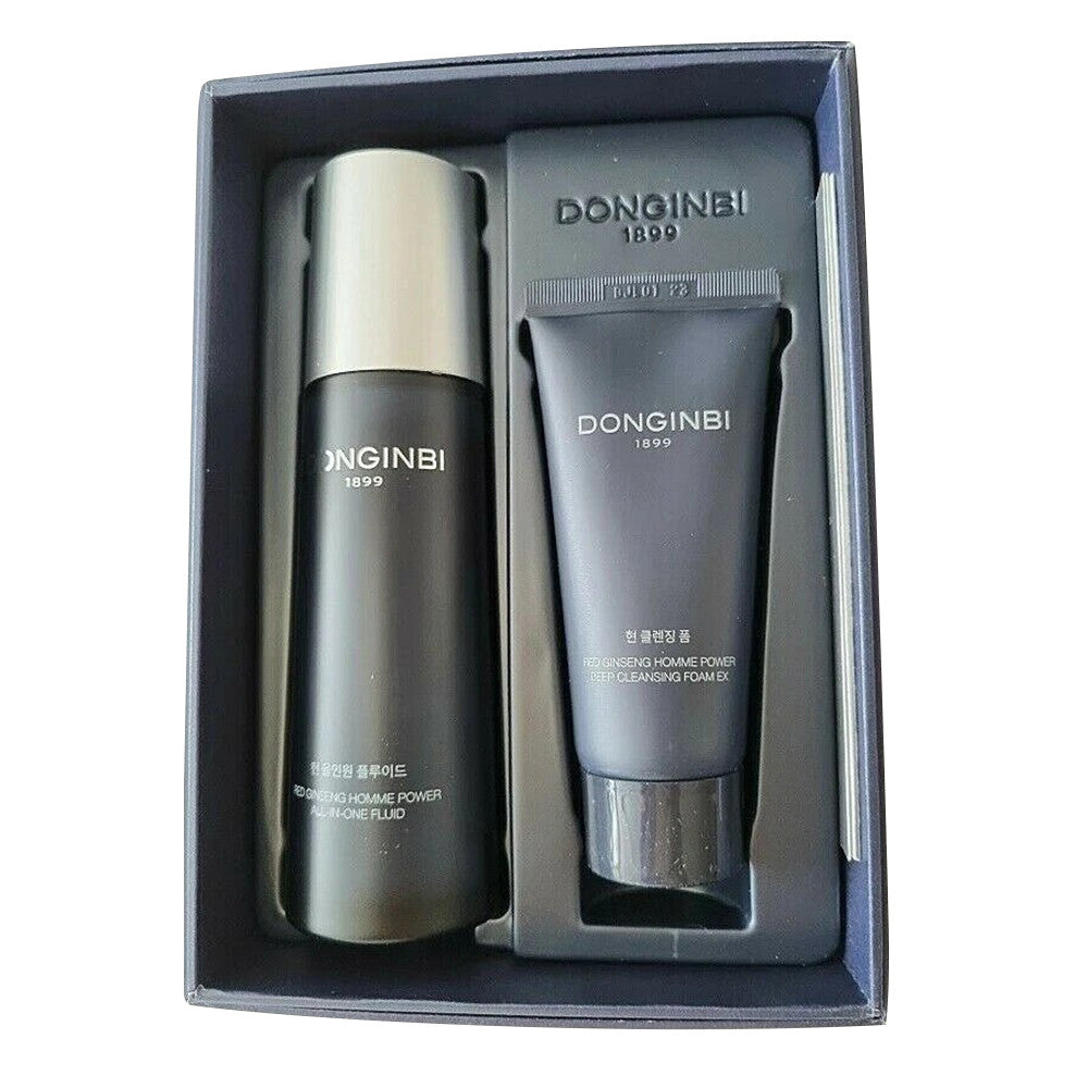 Donginbi Homme Power All-In-One Fluid Special Set Deep Hydration for Mens All Skin Types 1Ea